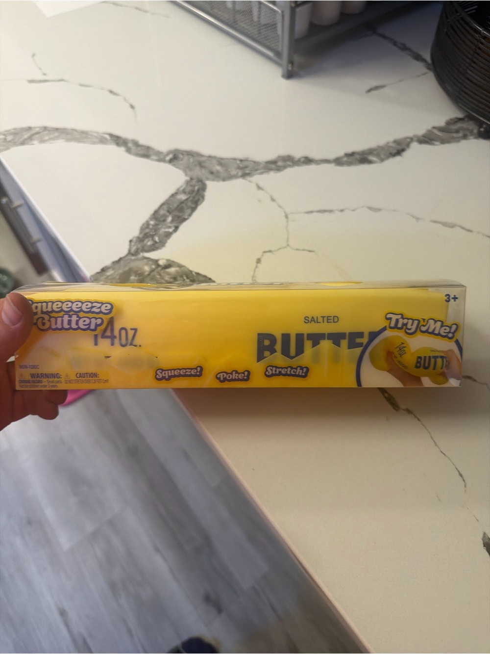 Squeezeeez Butter 14oz Sensory Toy - Yellow